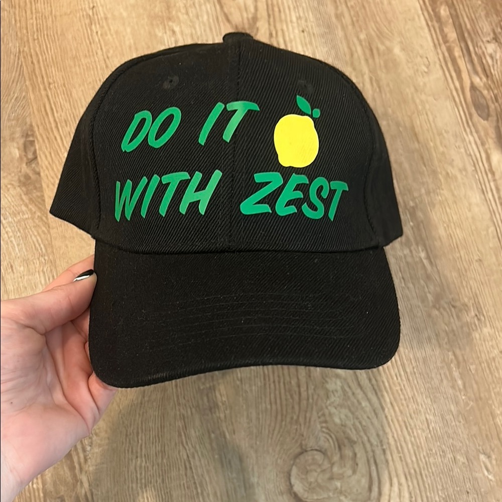 Custom Made Do It With Zest 🍋 baseball cap